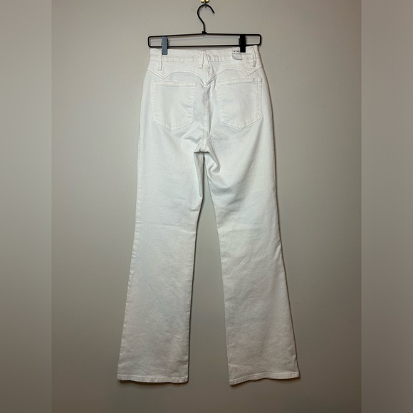 Good American Women’s Good Classic Bootcut Jeans White High Rise NWT 6/28 - Picture 10 of 13